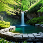 Prompt 1: Alkaline Spring - "Beauty Hot Spring"**